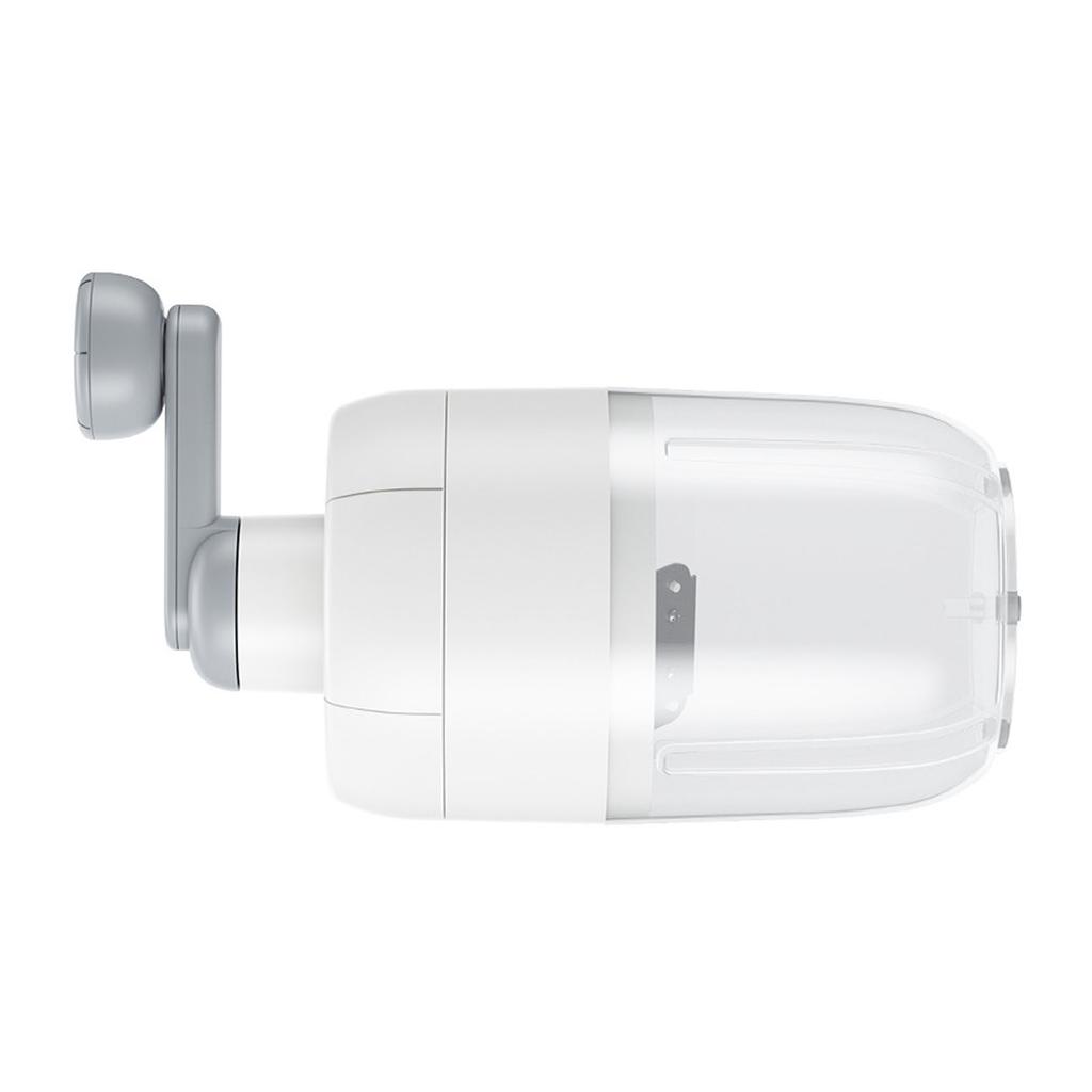 Manueller Eisrasierer Tragbare Transparente Eisbox Hand-Eiszerkleinerer für Zuhause Stand Camping