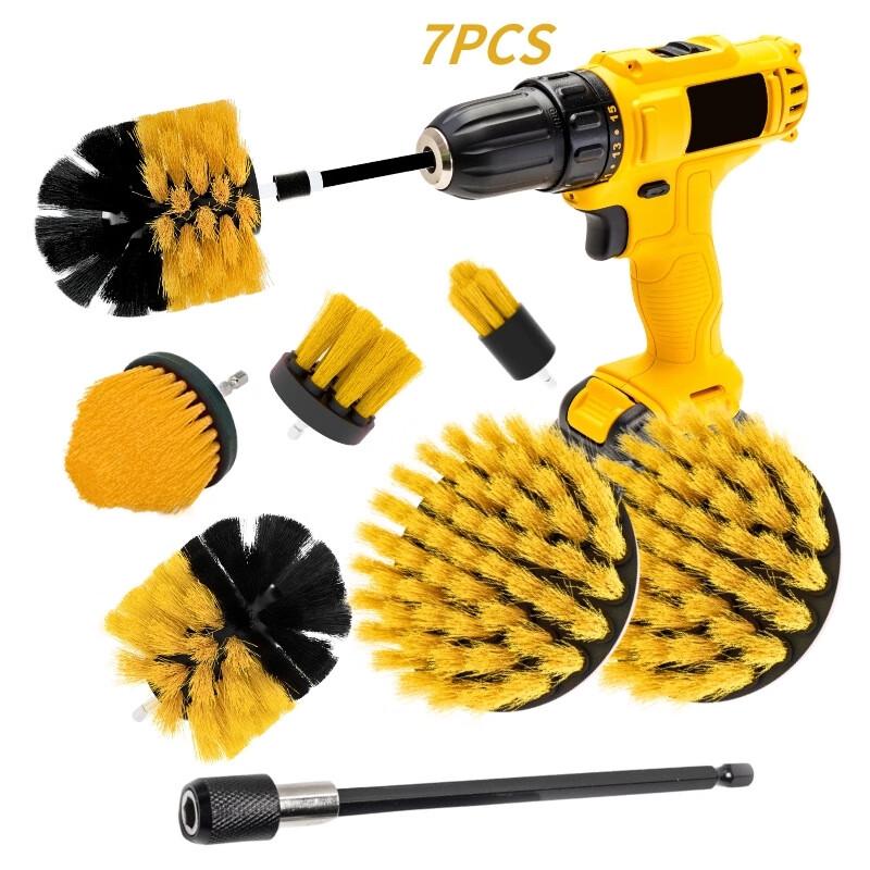 Electric Drill Brush 7-Piece Cleaning Kit