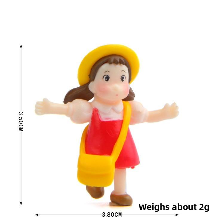 My Neighbor Totoro Mei Walking Running Mini Model For Collection And Gift
