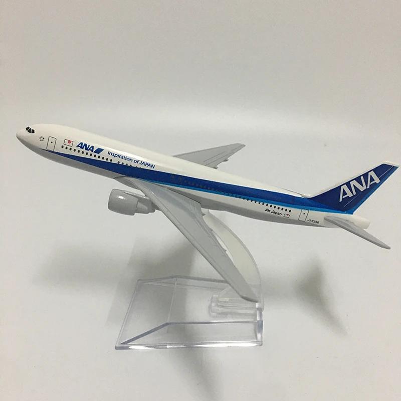 16 см Металлический литьевой Japan ANA Boeing B777 Самолет Модель самолета Модель самолета Металлический литьевой Масштаб 1/400 Самолеты