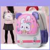 Adorable Cartoon Character Nylon Backpack For Kids Aged 3 To 6 Years In Trendy Colors