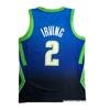 Heat-Pressed Mavericks #2 Irving Basketball Jersey
