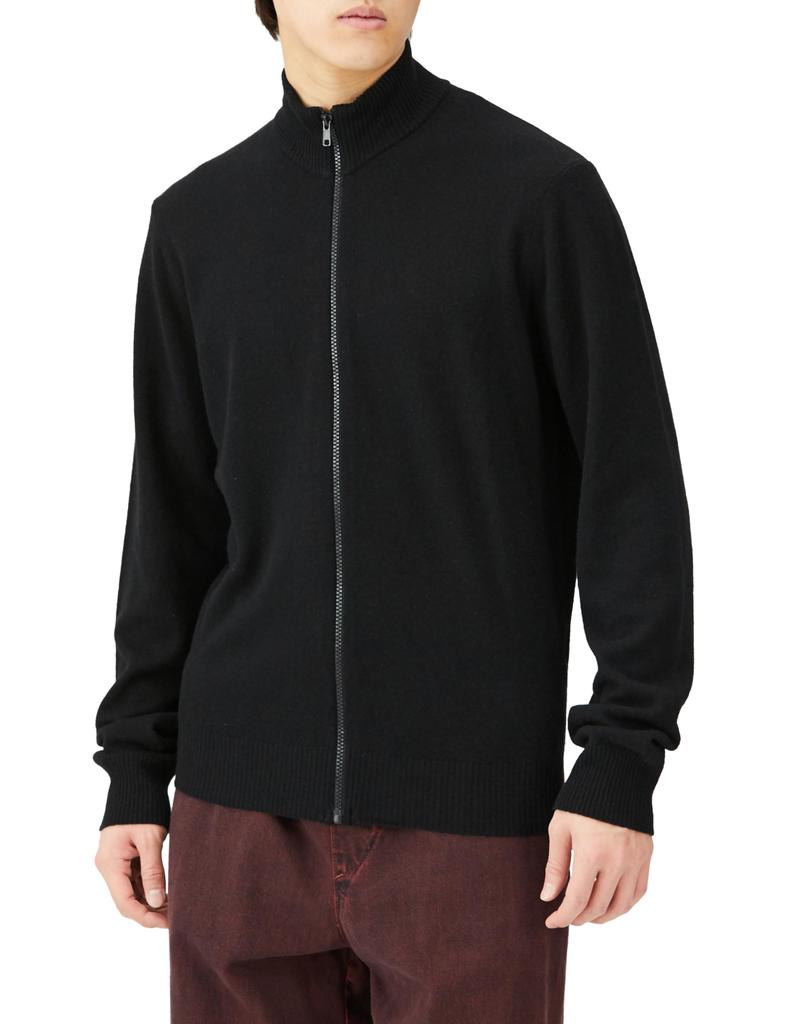 KNITWEAR L Black A13799RJHAR 9XX [Diesel] Men's K-KINOZIP-OUT