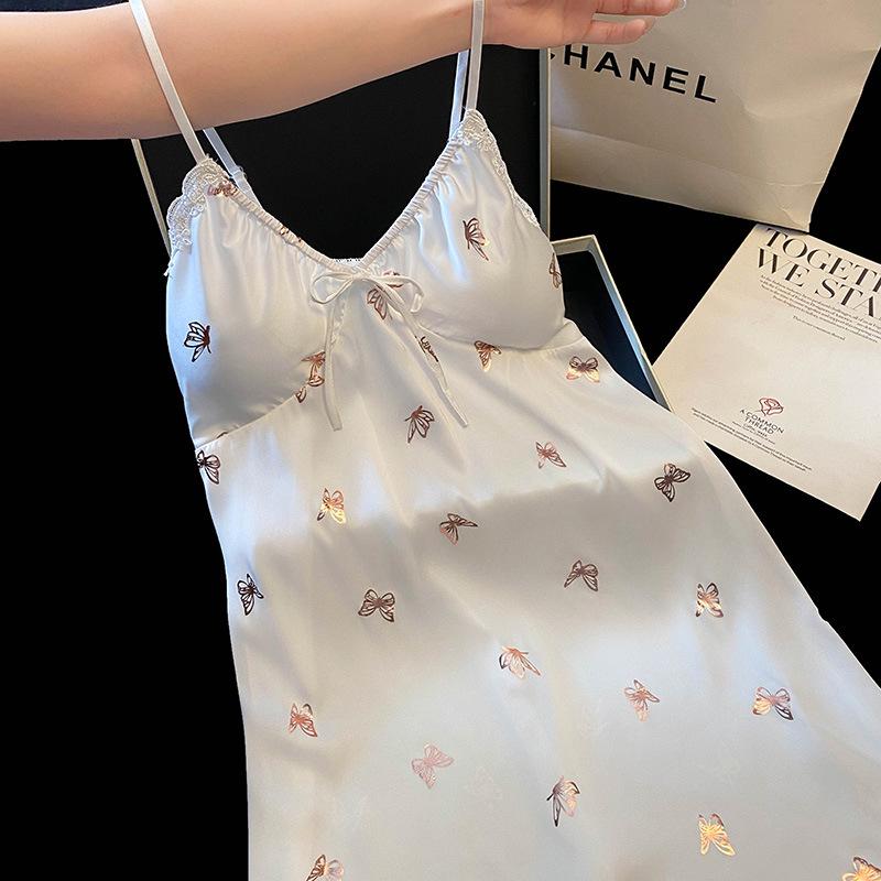 

Женская зимняя фланелевая ночная рубашка: Халат New Style средней и длинной длины Large розового золота