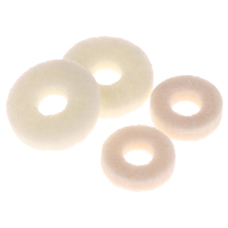 10Pcs Organ Key Felt Washers Pads For Wind Instruments Repair Replacement Parts Music Store Supply Accessories