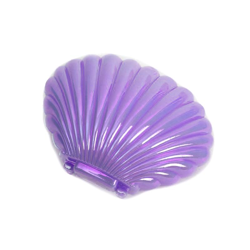 1Pc Colorful Cute Shell Plastic Candy Box Makeup Jewelry Storage Boxes Gift Box