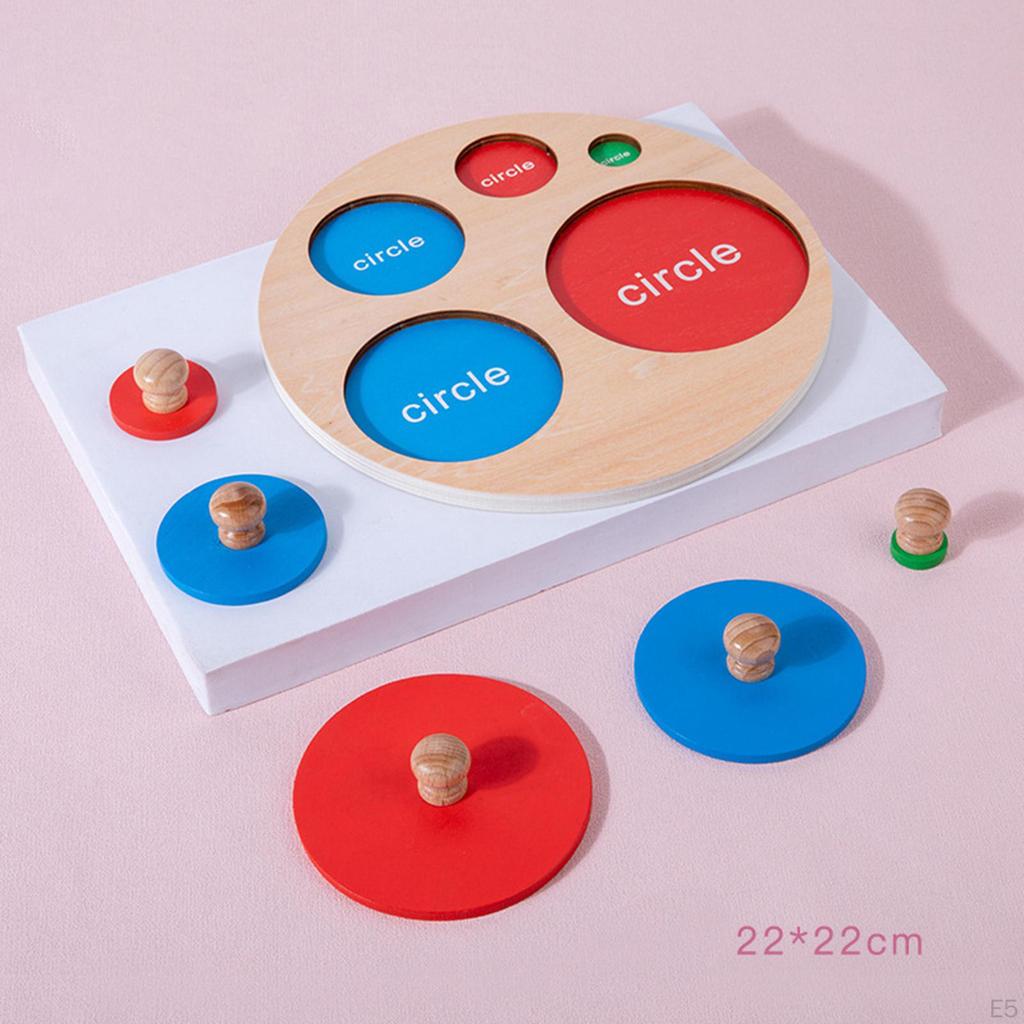 Geometric Shape en puzzle playing Game Grasping for Toddler Children Boys