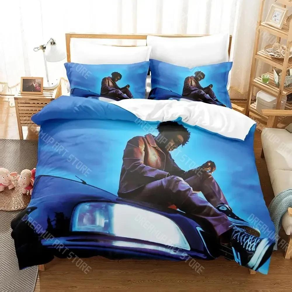Brent Faiyaz Bedding Set Single Twin Full Queen King Size Bed Set Aldult Kid Bedroom Duvetcover Sets Anime