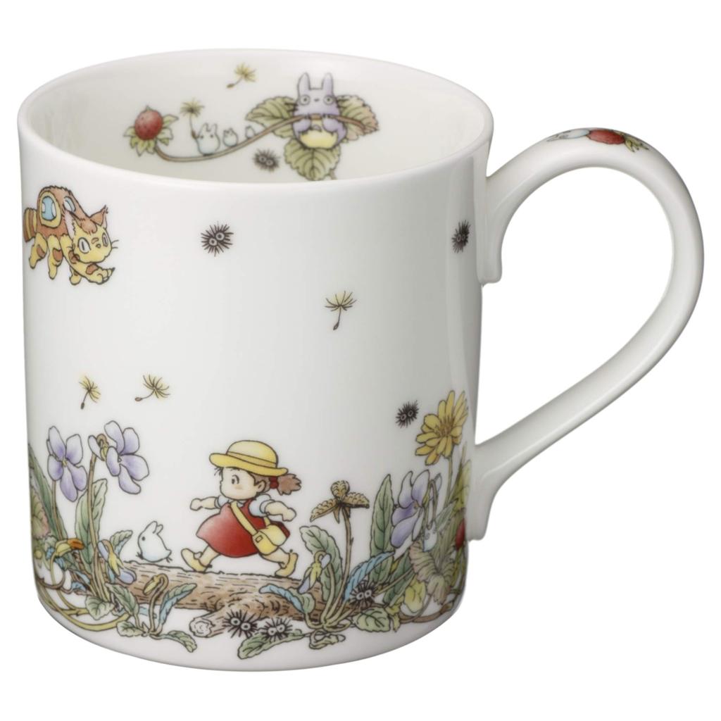 Noritake Mug 400cc My Neighbor Totoro Snake Strawberry Edition Microwave Safe 1 pc Bone China T97265/4660-3