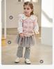 David Bella Girls' Anti Static Knitted Sweater Vest Autumn Collection New Baby Cotton Striped Vest