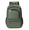 Spring New Laptop Backpack for Middle School Students Large Capacity Simple Fashion Bookbag Water-Resistant Breathable Black