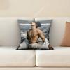 Strong Muscle Boyfriend Handsome Man Sofa Couch Pillow Cover Cushion Case Cozy Bedroom Accent Studio Furnishing