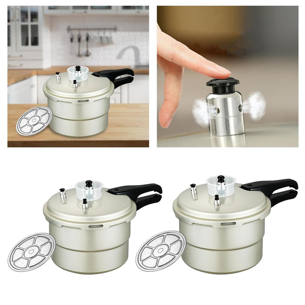 Aluminum Alloy Pressure Cooker Instant Cooking Pot 80kpa Multifunction Rice Kitchen Stew