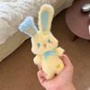 Miniature Size Fluffy Bunny Pendant Soft Astrology Bunny Keychain  Daily Companion