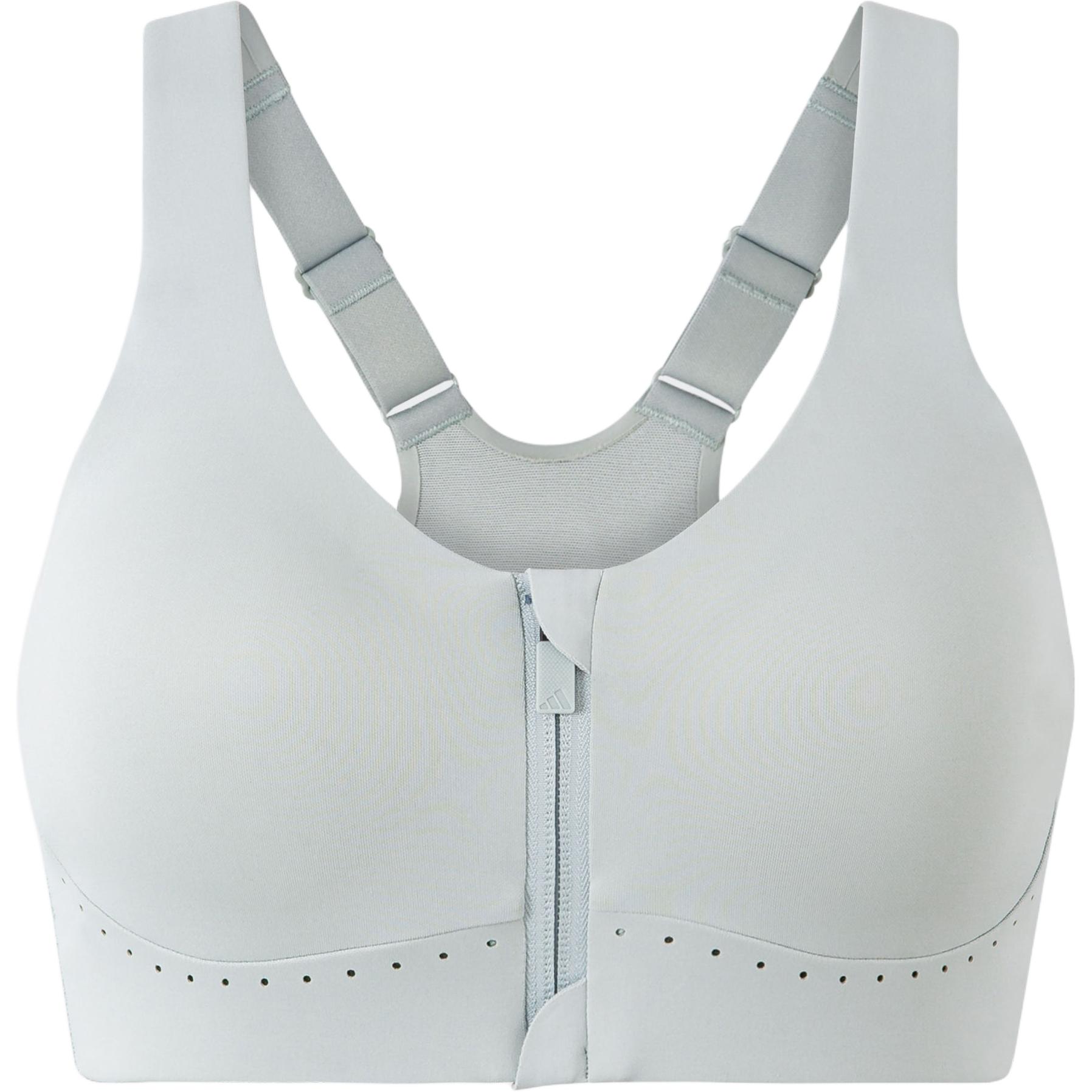Adidas Easy-Fit Training Bra Solid Logo High-Intensity Sports Quick-Dry Small Wings Fitness Underwear Cool Green Women underwear IZ0273 A/XSAB
