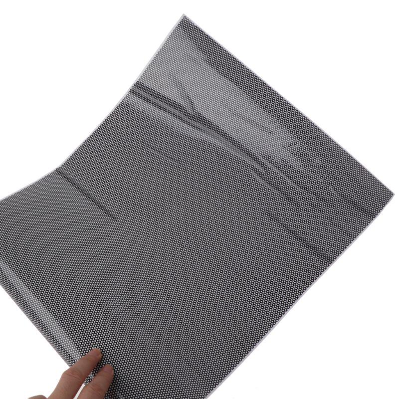 30x106cm Tinting Perforated Mesh Film Fly-Eye MOT Legal Tint Car Front Rear Headlight Light Bulb