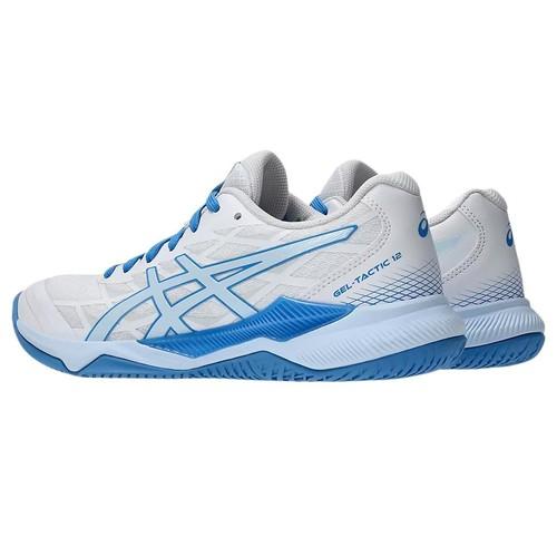 Asics Gel Tactic 12 White Light Blue Women's - 1072A092-103