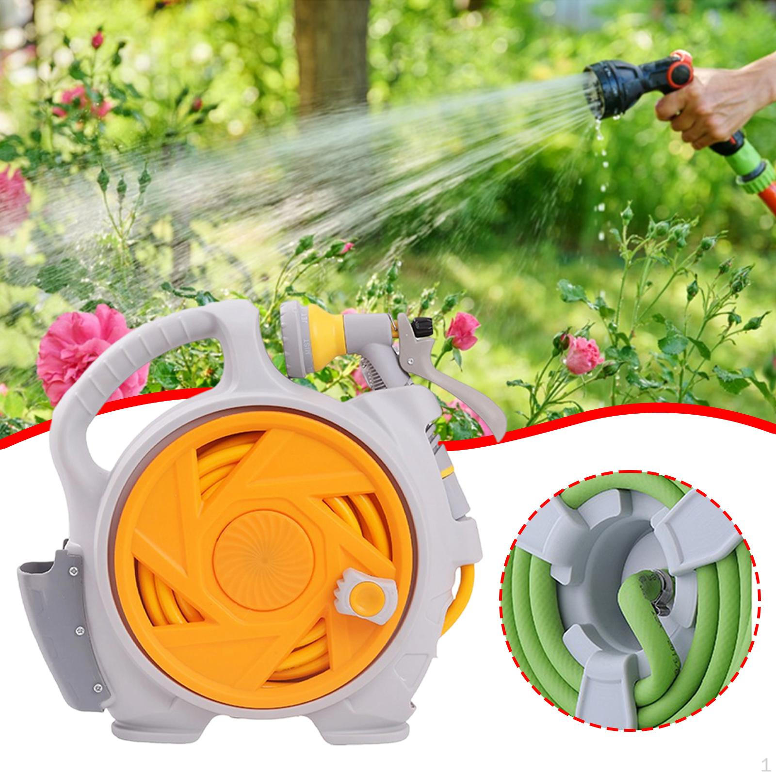 

Garden Hose Reel Cart ,Garden Watering ,Multifunctional Gardening Car Kit, жёлтый