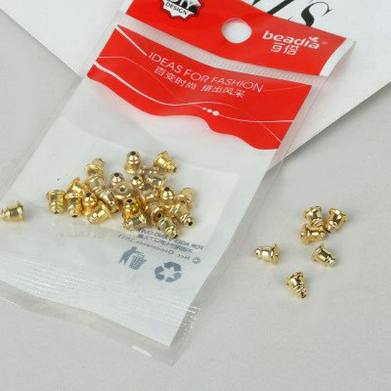 100 Anti-Slip DIY Earbud Tips and Earring Backs - Universal Fit