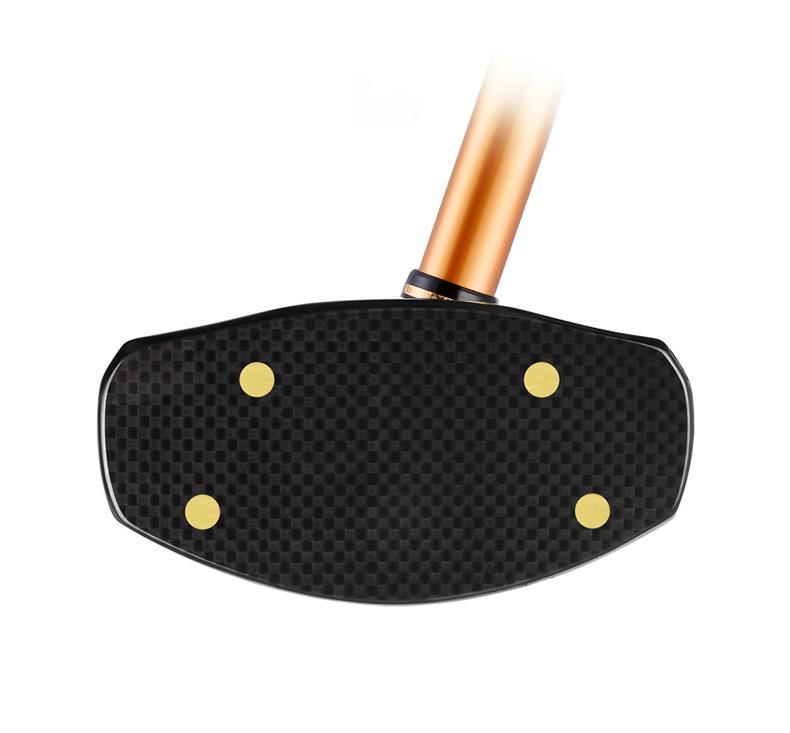 PGM Park Golf Club Stick with Sapelli Head and Low Center of Gravity, Includes Bag - Unisex.