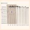 Eyeshadow Brush Set Makeup Brushes Eyeliner Brush Detail Small Flame Tool Brushes Makeup Gold Edition