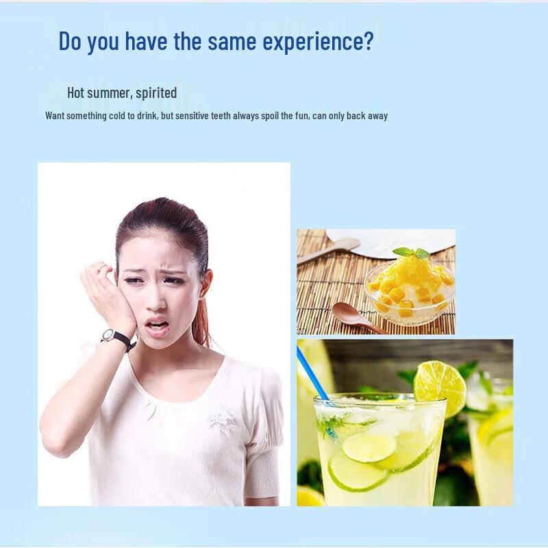 Lengsuanling Arctic Cool Sensitive Pump Toothpaste, Ice Mint, 2x130g