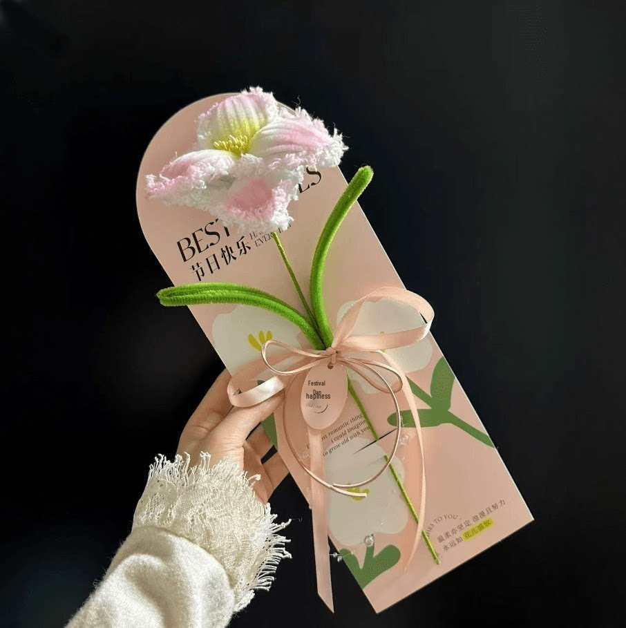 Goddess Festival DIY Flower Bouquet Pipe Cleaner Material Pack - Handmade Gift for Women s Day