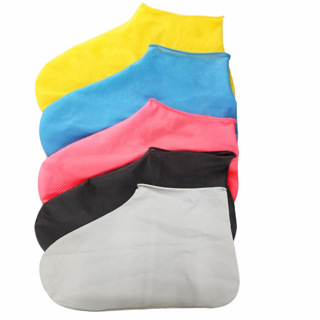 Rainproof Non-slip Snowproof Wear-resistant Latex Silicone Shoe Covers for Adults & Kids