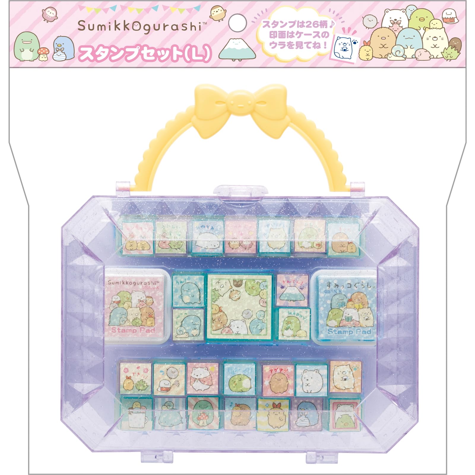

Набор штампов Sumikko Gurashi фиолетовый FT72702 В165 x Ш160 x Г45 мм San-X (L)