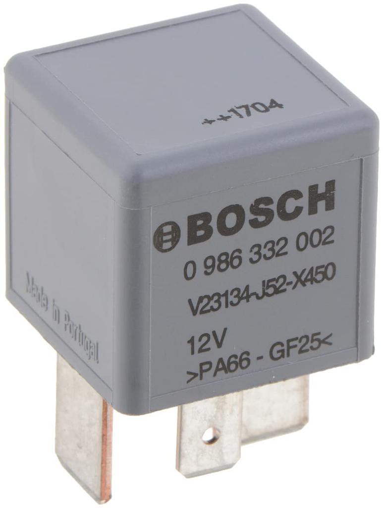 Bosch 0986332002 Mini relé 70A IP5K4 4-pinové relé Provozní teplota -40°C - 85°C