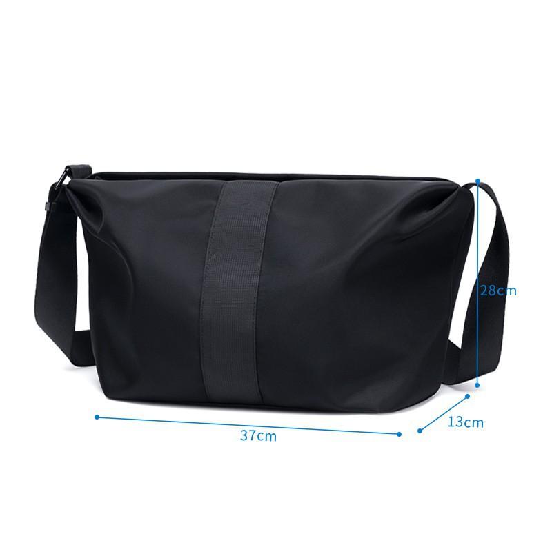 Men's Crossbody Bag Fashionable Popular Commuting Single Shoulder Backpack Horizontal Casual