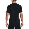 Under Armour Printed Crew Neck Raglan Short Sleeve T-Shirt Men Tops Black 1370653-001
