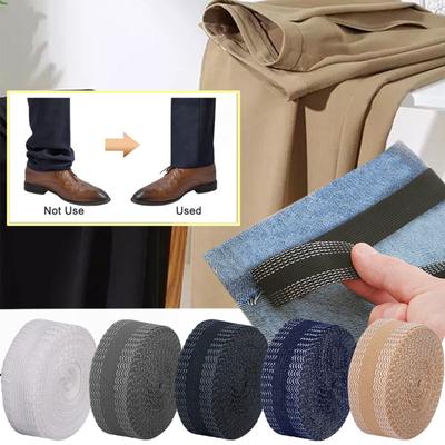 Pantolon Kenarı Kısaltılmış Kendinden Yapışkanlı Bant 1.1 Yard Etek Bandı Pantolon İçin Dikiş Yok Hemming Bandı