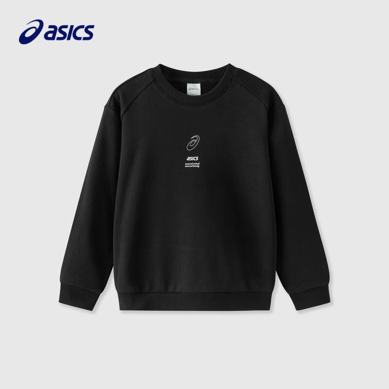Asics Youth Unisex Long-Sleeve Basic Sweatshirt