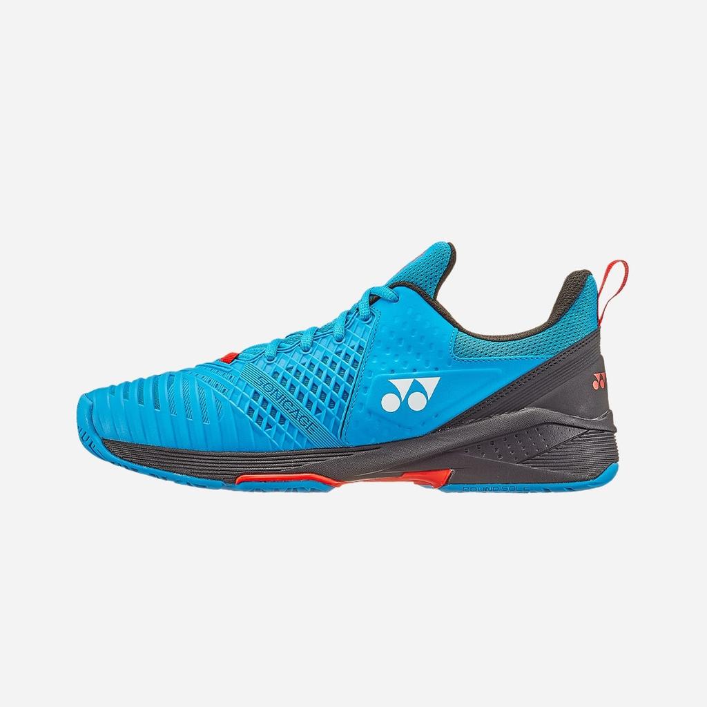 Yonex Sht-S3Wacex (Sonicage 3 Ac Wide/2023) Sony Cage 3 Tennis Shoes All Court Blue/Smoke Blue/White