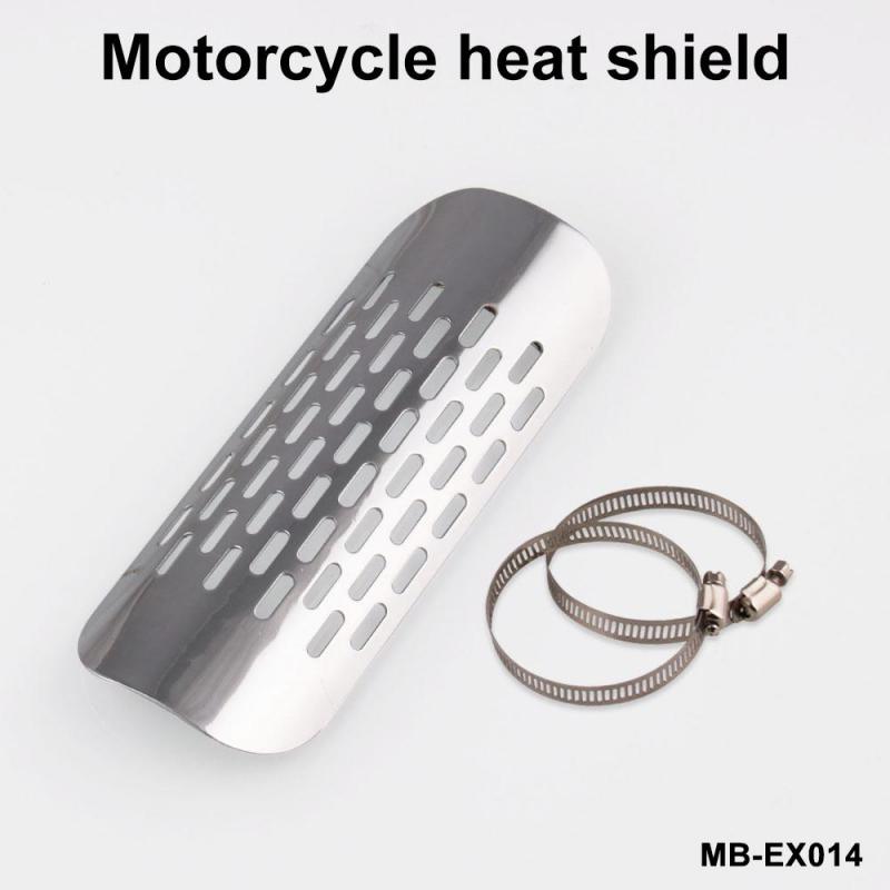 

Stylish Universal Motorcycle Easy To Install Protector Motorcycle Muffler Protector Exhaust Muffler Motorcycle Parts Durable