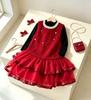Girls' French Style Princess Dress - 2026 New Year Birthday Gift, Stylish Baby Vest Dress, Banquet & Greeting Wear