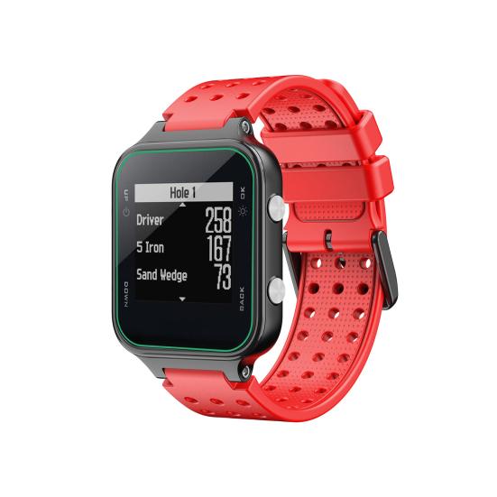 Watch Band Soft Silicone 20mm Watchband Wrist Strap Replacement  for Garmin Approach S20/Forerunner 220 230 235 630 620 735