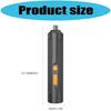 Compact Electric Screwdriver Portable Design Ideal for High Performances Battery Fast Charging Capability Ergonomic Grip Included