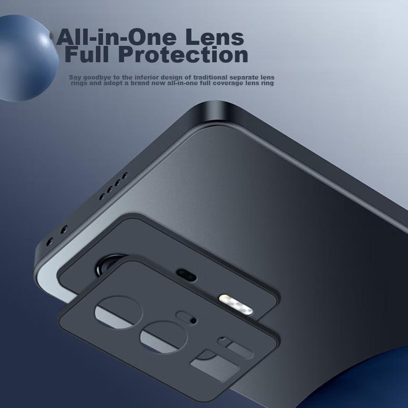 Dream Kajia Redmi K60 Phone Case K60/K60 Pro/K60 Champion Edition Full Coverage Ultra-thin Frosted Silicone Anti-drop Menn Models Graphite Black