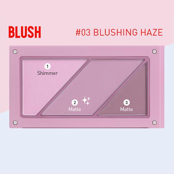[3CE] Палетка румян Layer It All (5 цветов) 10.5g BLUSHING HAZE