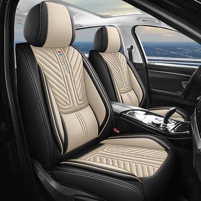 1 PEÇA Capa de Assento de Carro de Couro PU de Tamanho Universal para NISSAN X-Trail Qashqai Rogue Sport Bluebird Murano Juke Leaf Acessórios para Carro