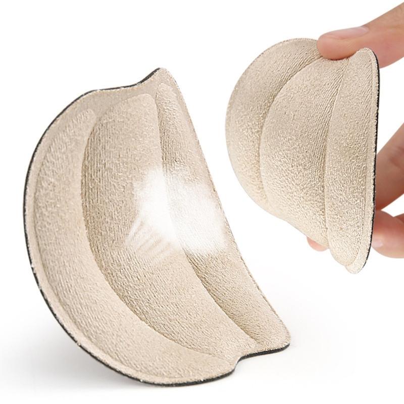 10Pcs Soft Sponge Adhesive Shoe Inserts Anti Slip High Cushion Forefoot Pad for Sneakers High Heel and Leather Shoe