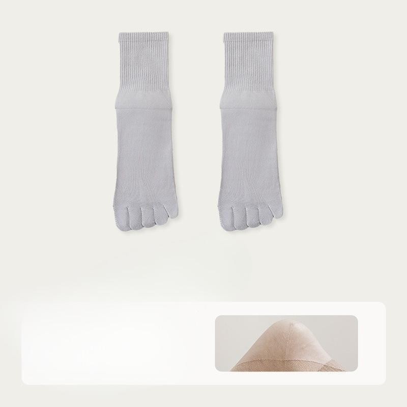 Men's Autumn and Winter Cotton Heel Gel Moisturizing Anti Cracking Antibacterial Socks