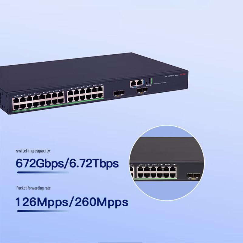 H3C S5130S-32MS-EI-G Managed 10G Enterprise Switch