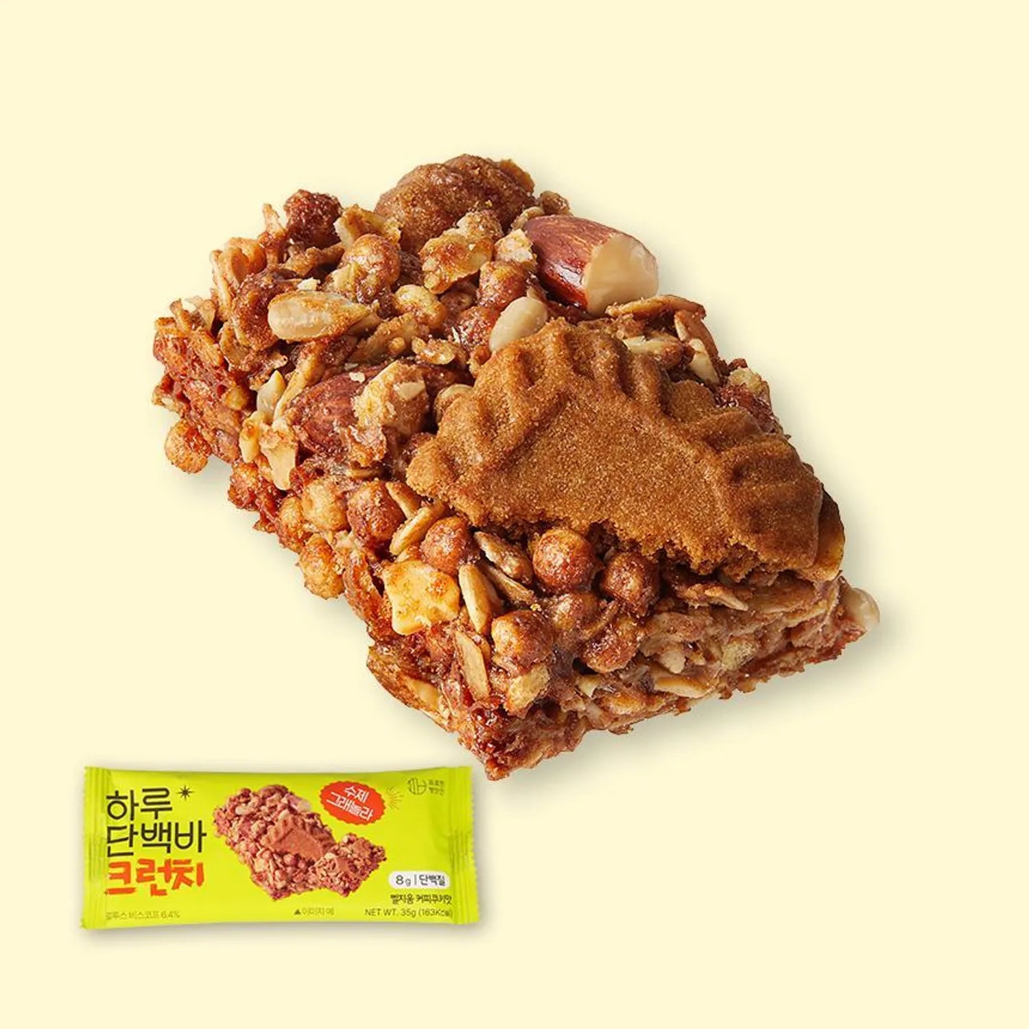 proteinmill Daily Protein Bar Crunchy #Belgium Coffee Cookie 35g 35g