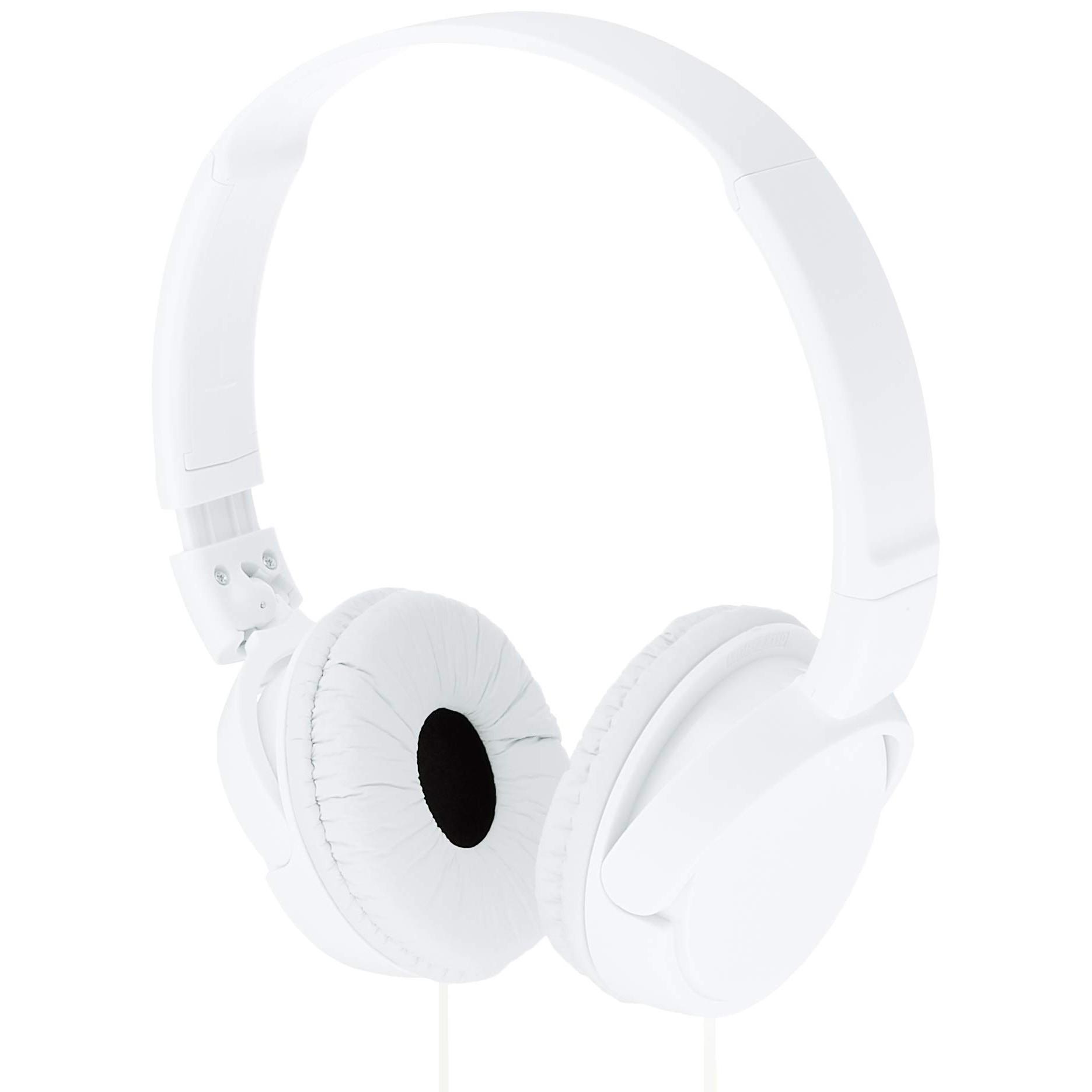 Sony Headphones MDR-ZX110: Sealed Foldable White