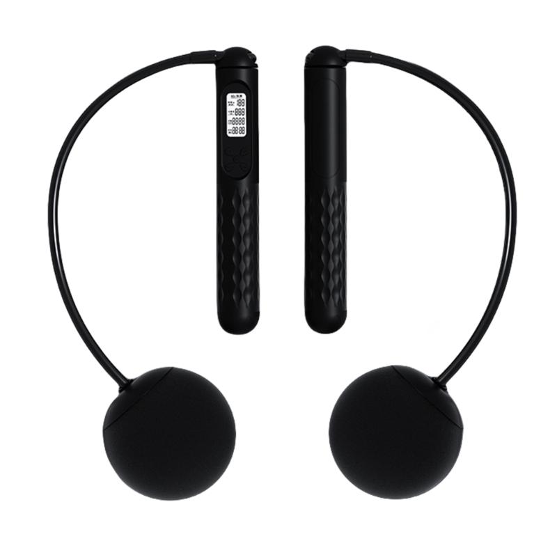 

Jump Rope, Training Ropeless Skipping Rope for Fitness, Adjustable Weighted Cordless Jump Rope for Men Women Kids Adult чёрный