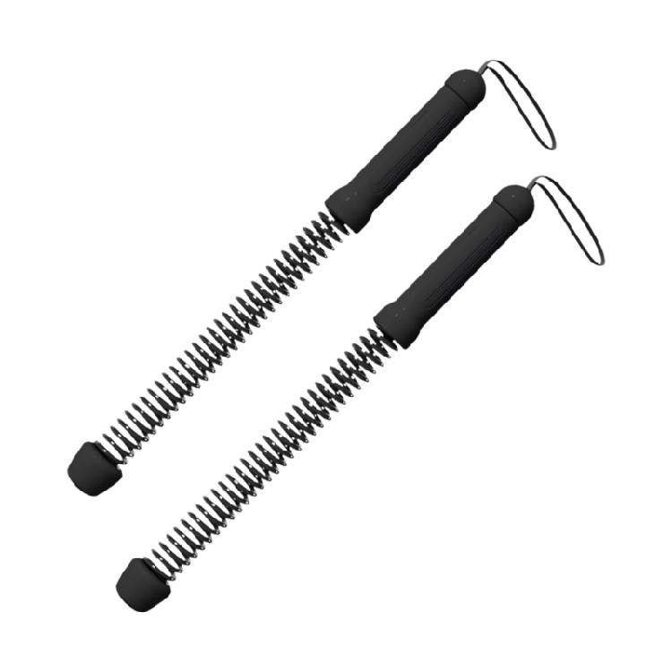 

2Pcs Spring Arm Strength Expander Workout Exercise Rope Replacement Spring Rod Strength Training Tool Battle Rope чорний