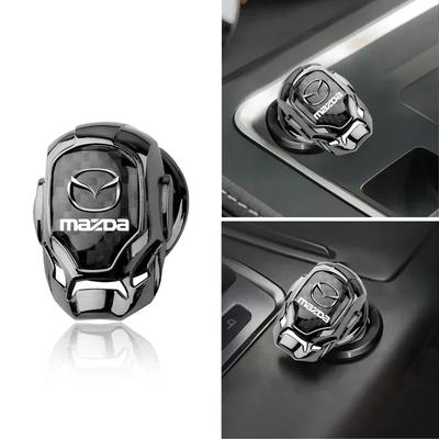 Voor Mazda 2 3 4 5 6 7 8 ATENZA Axela 323 626 RX8 CX6 CX5 CX4 Auto One-Click Startknoppen Beschermhoes Decoratie Auto Gadgets